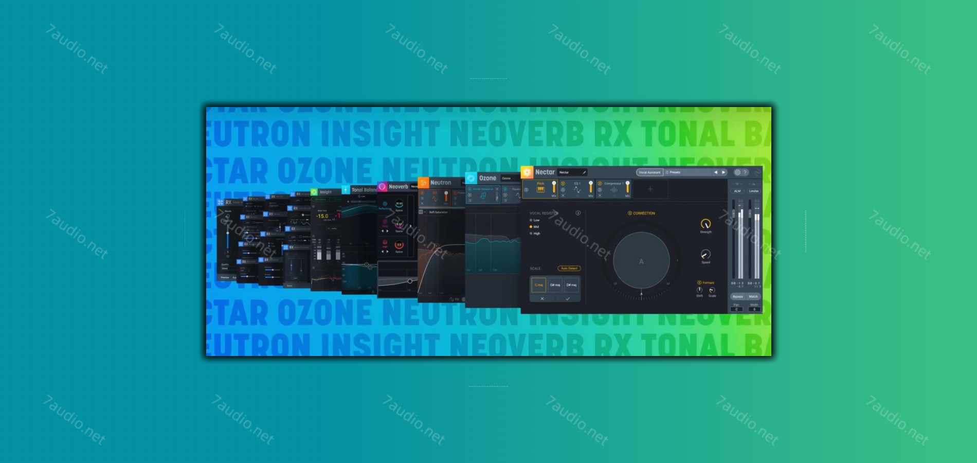 综合效果器插件套装 iZotope Music Production Suite Pro v2021.12 CE WIN-7audio