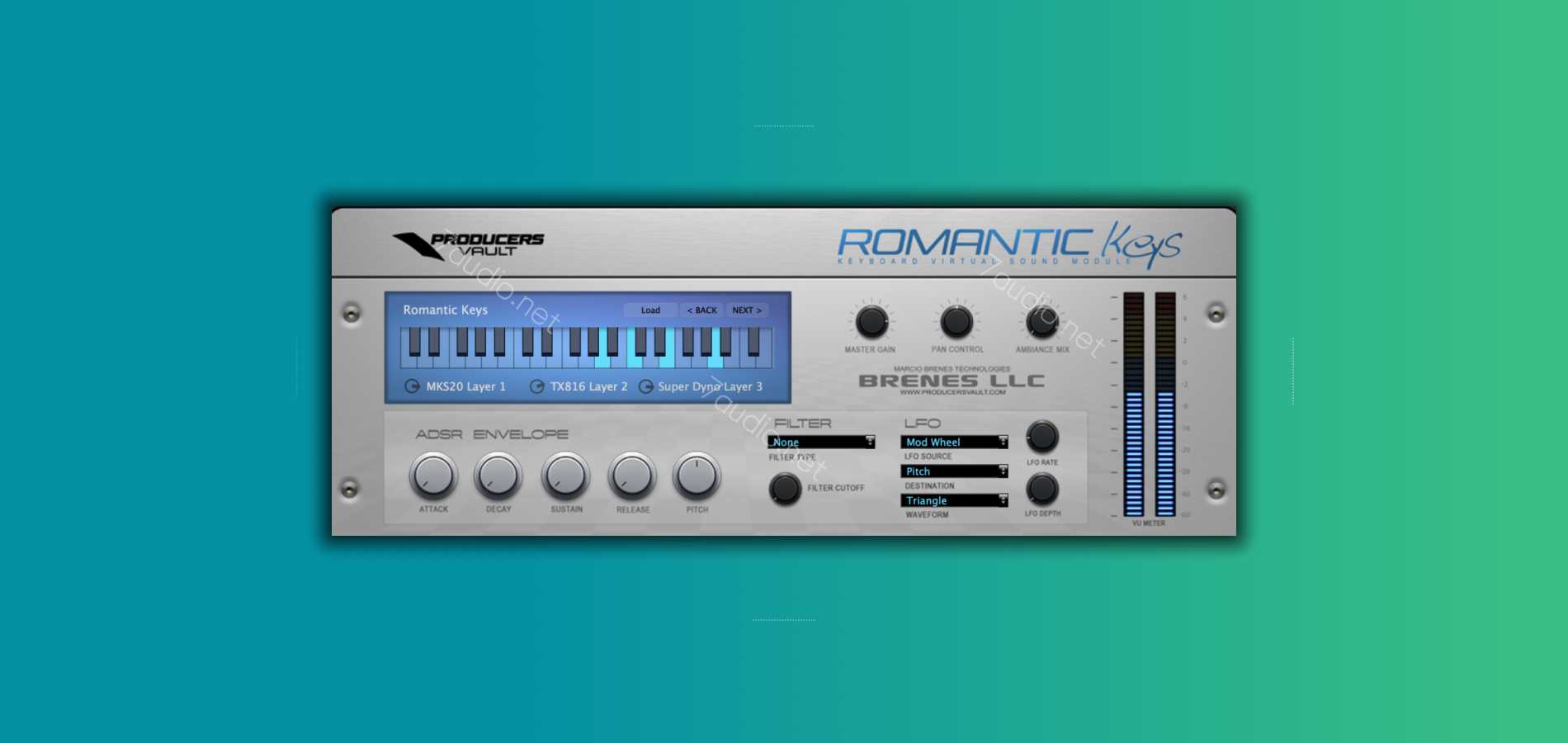 虚拟综合音源插件 Producers Vault Romantic Keys VST v2.8.4 WIN-7audio