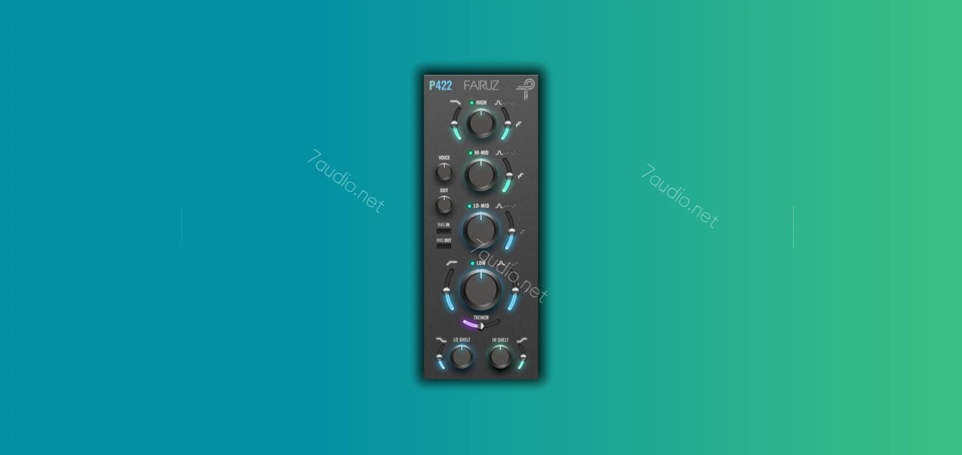 通道均衡器 Pulsar Modular P422 Fairuz v1.0.4 WIN&MAC-7audio