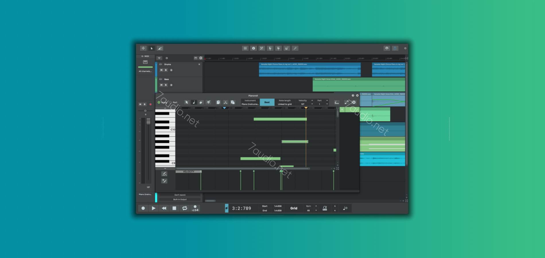 音乐制作软件 n-Track Studio Suite 10.1.0 WIN&MAC-7audio