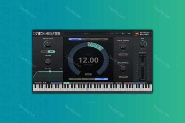 音高音色变换效果器 Devious Machines Pitch Monster v1.3.14 MORiA MacOS-7audio