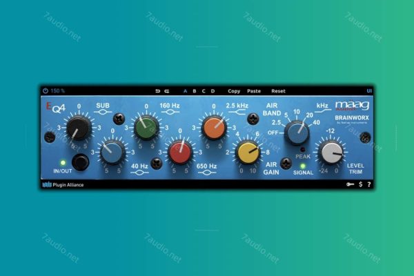 高频激励均衡插件 Plugin Alliance Maag EQ4 v2024.8 WIN&MAC-7audio