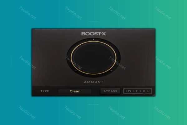 动态和智能饱和度/过载插件 Initial Audio BOOST X v1.3.0 WIN&MAC-7audio