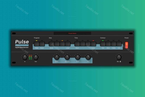 80S数字混响模拟插件 Wave Alchemy Pulse v1.1.0 R2R WIN-7audio