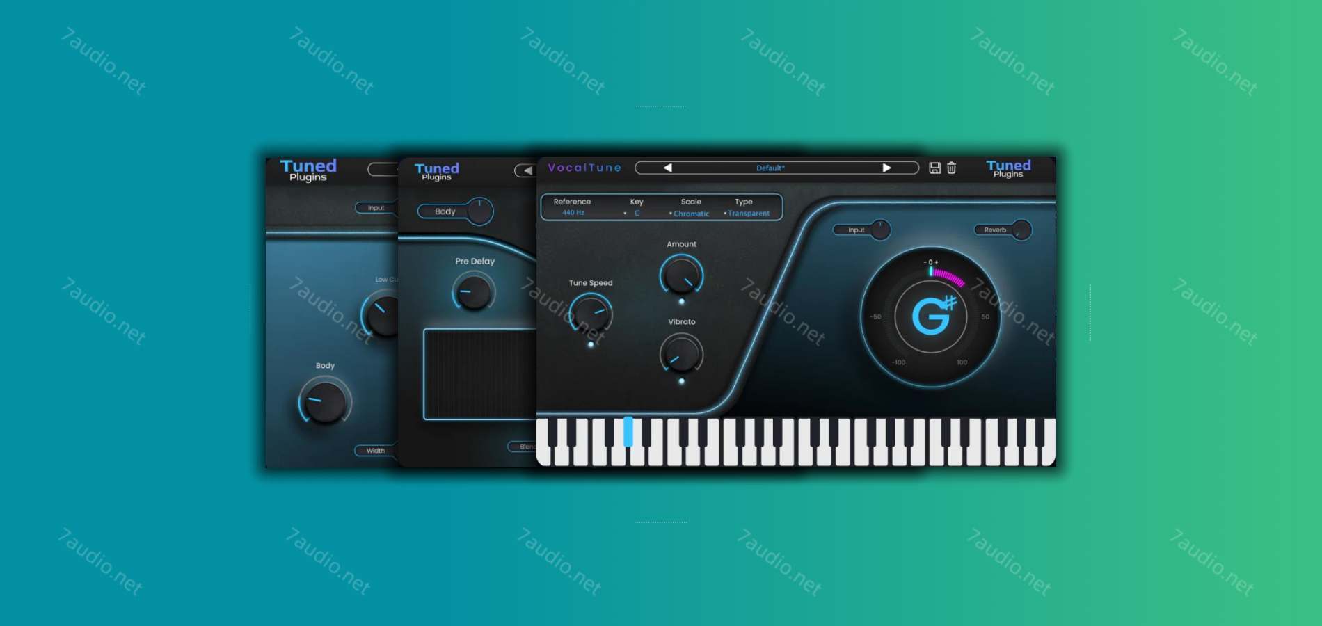 混音插件套装 Tuned Plugins Vocal Essentials Bundle 2024.9 WIN-7audio