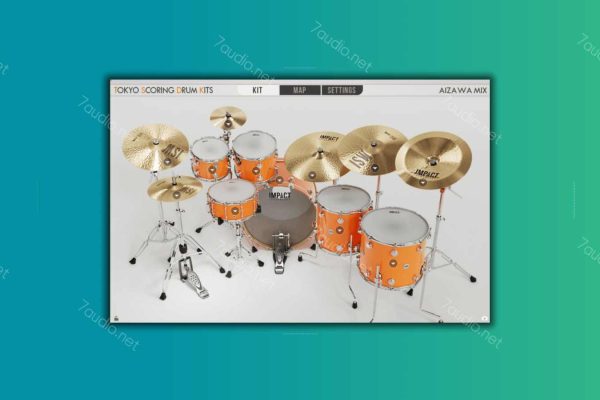 东京流行架子鼓音源 Tokyo Scoring Drum Kits v1.2.1 Kontakt-7audio