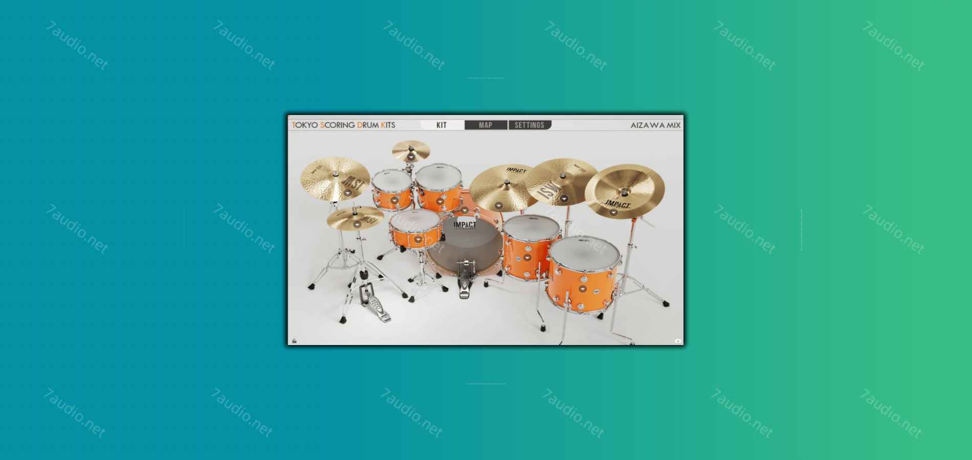 东京流行架子鼓音源 Tokyo Scoring Drum Kits v1.2.1 Kontakt-7audio