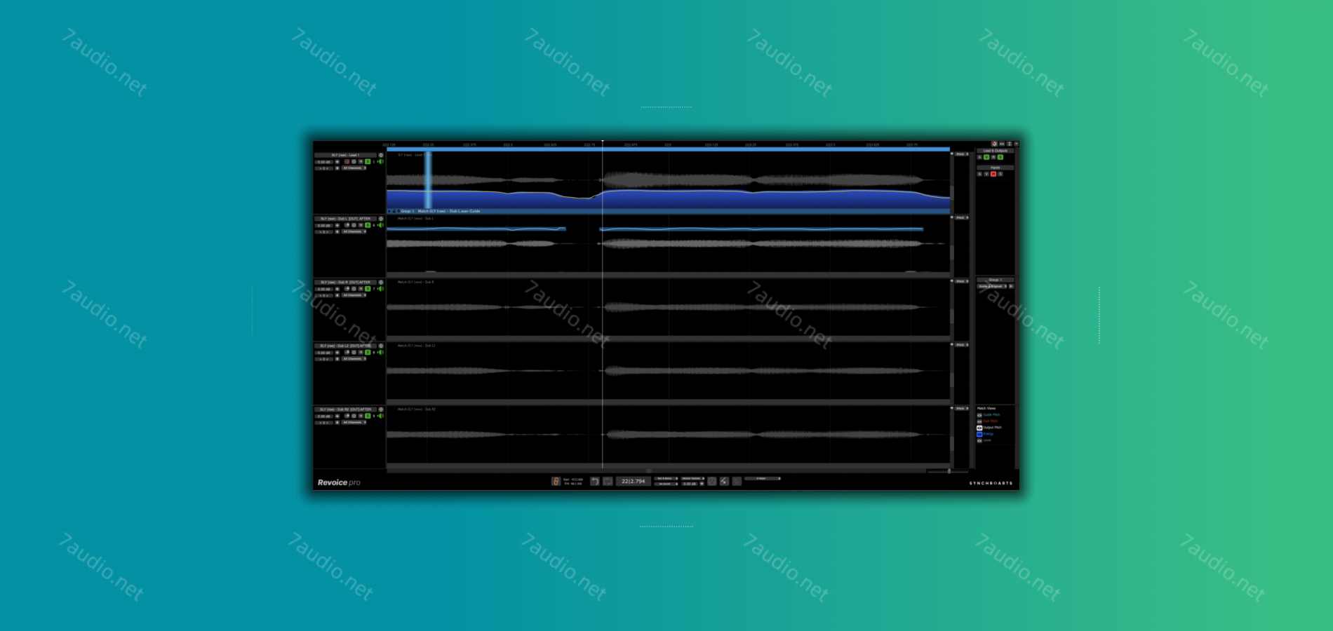 人声音高校正调音插件 Synchro Arts ReVoice Pro v5.1.19 R2R WIN-7audio