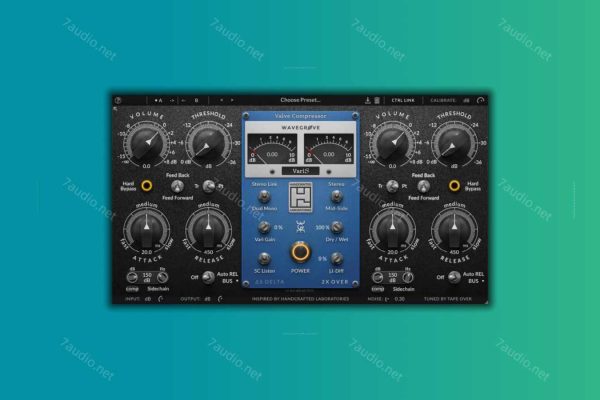 全电子管变模压缩器 Wavegrove HCL Varis v1.0.7 R2R WIN-7audio