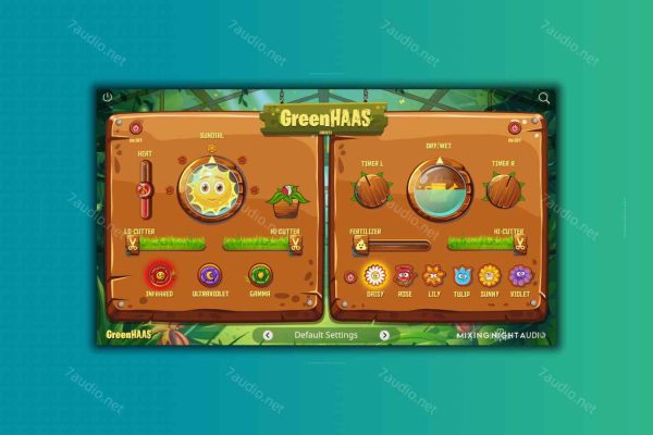 创意调色效果器 Mixing Night Audio GreenHAAS v1.1.3 MOCHA WIN-7audio