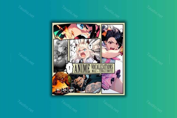 动漫人声音效包 Epic Stock Media Anime Character Vocalizations WAV-7audio