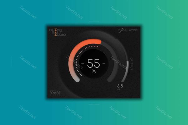 压缩饱和失真效果器 Black Salt Audio Escalator v1.3.2 WIN&MAC-7audio