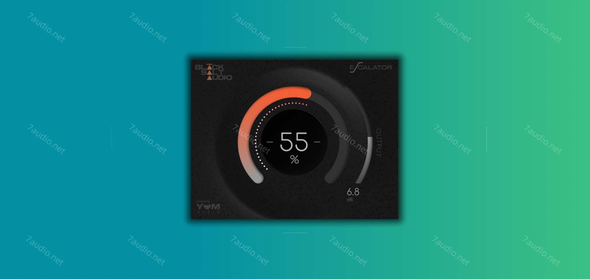 压缩饱和失真效果器 Black Salt Audio Escalator v1.3.2 WIN&MAC-7audio