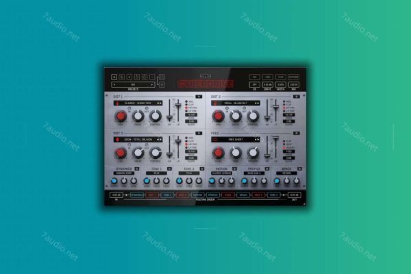 变形失真效果器 JMGSound Cyberdrive v1.1 BUBBiX WIN-7audio