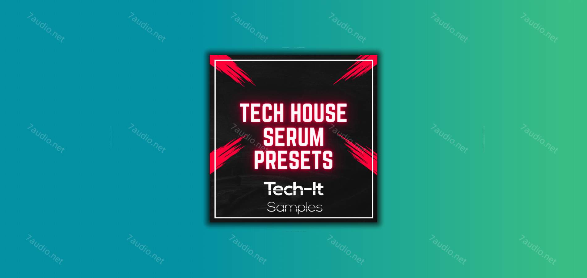 合成器预设 Tech It Samples Tech House Serum Preses Bundle-7audio