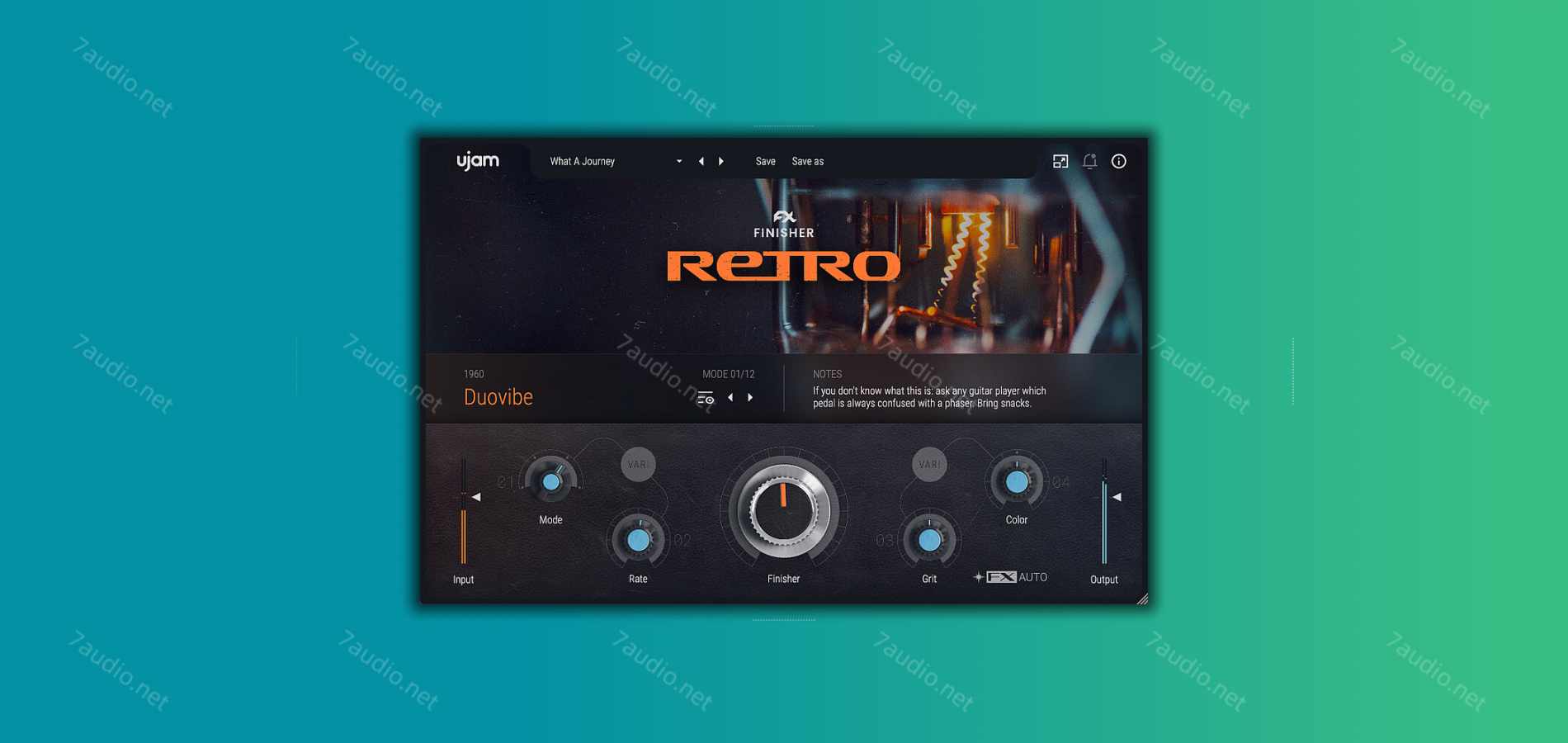 复古多重效果链插件 uJAM Finisher RETRO v1.4.0 WIN&MAC-7audio