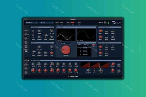复古模拟合成器 Waldorf Microwave 1 v1.0.0 WIN&MAC-7audio