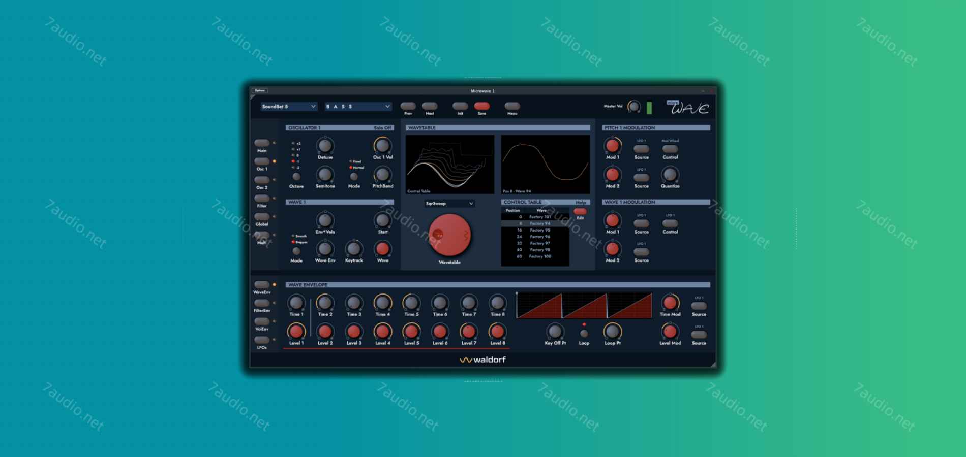 复古模拟合成器 Waldorf Microwave 1 v1.0.0 WIN&MAC-7audio