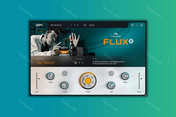 多重特效效果链插件 uJAM Finisher FLUXX v1.4.0 WIN&MAC-7audio