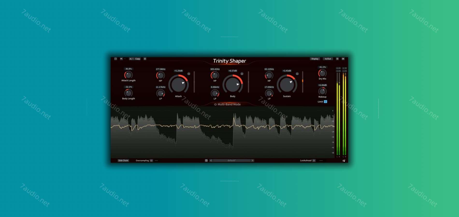 多频段瞬态整形插件 Plugin Alliance TBTECH Trinity Shaper v1.0.0 WIN&MAC-7audio