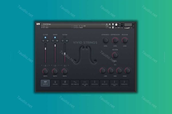室内弦乐音源 Pulse Audio Vivid Strings Celli v1.3 Kontakt-7audio