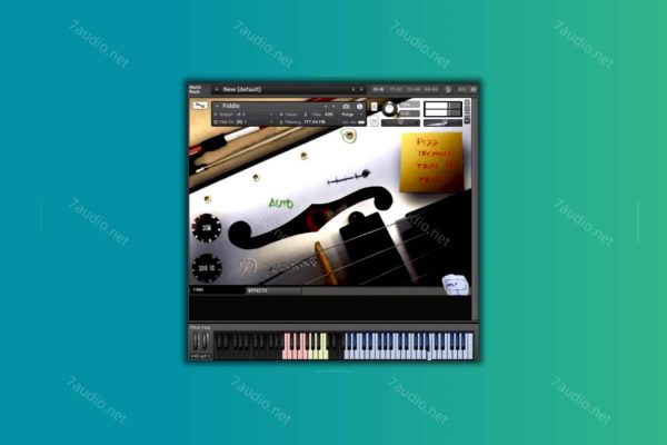 小提琴音源 8Dio Misfit Fiddle Kontakt-7audio