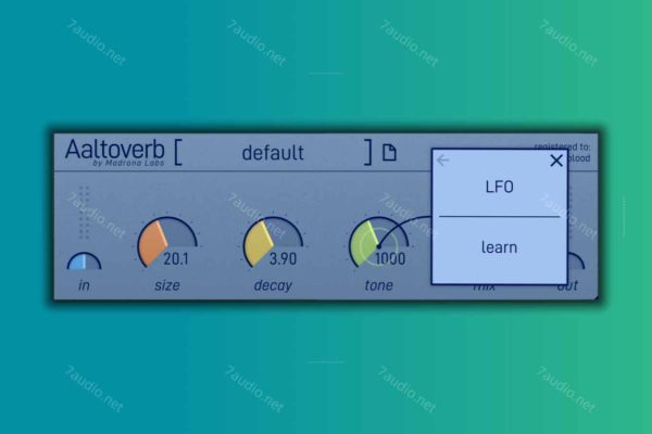 平滑混响插件 Madrona Labs Aaltoverb v2.0.3 WIN&MAC-7audio
