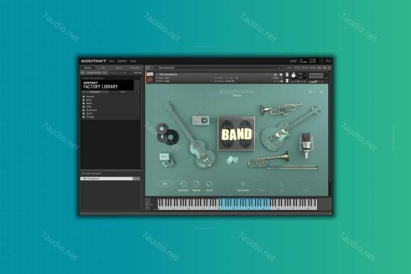 康泰克原厂音源完整版 Kontakt Factory Library 2 v1.4.1-7audio