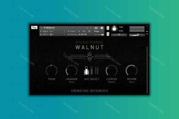 录音室钢琴音源 Cinematique Instruments Studio Pianos Kontakt-7audio