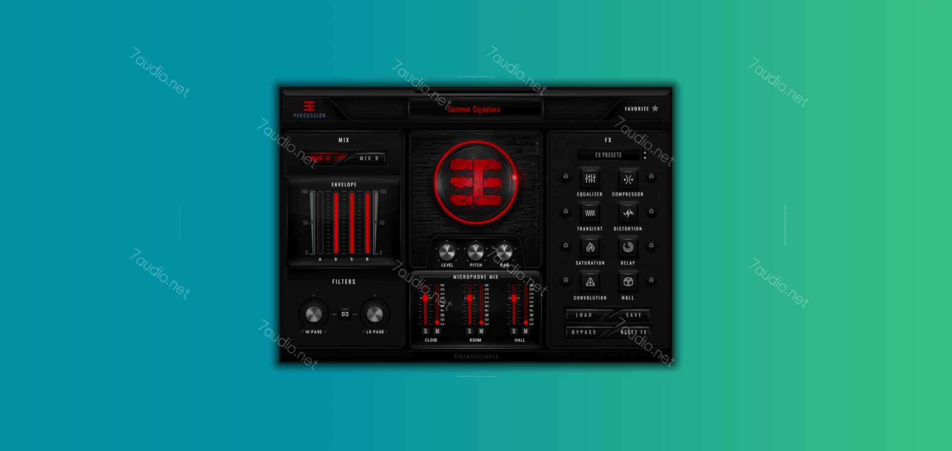 影视打击乐音源 Cinematic Tools Tommee Profitt Percussion v1.0.1 Kontakt-7audio