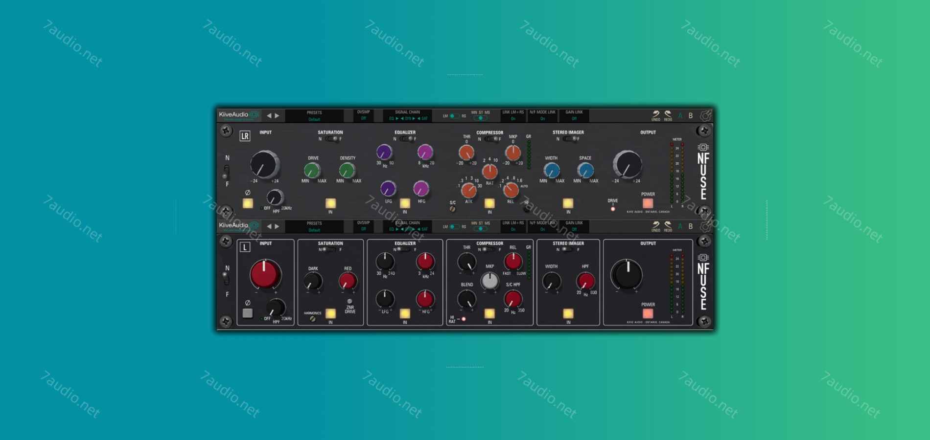 总线混音处理器 Kiive Audio NFuse v1.2.5 BUBBiX WIN&MAC-7audio