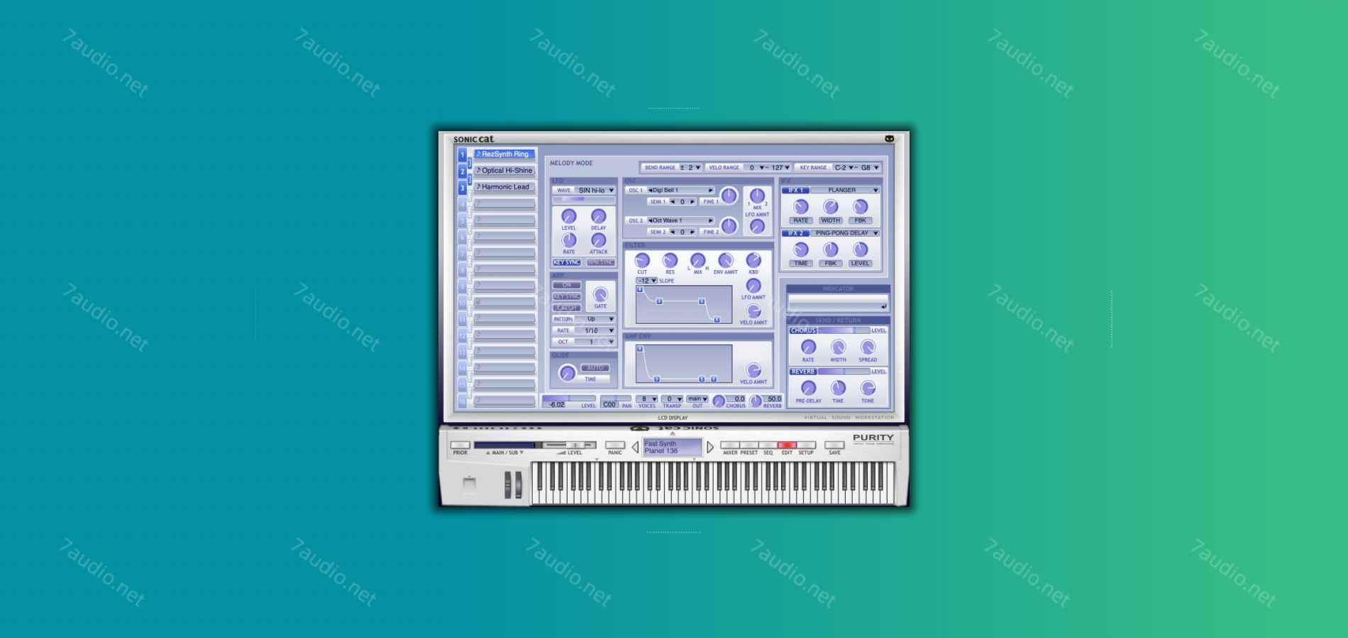 数字合成器 SonicCat Purity v1.4.3 WIN-7audio