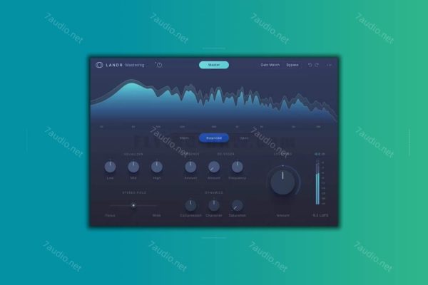 智能母带混音插件 LANDR Mastering Plugin Pro v1.1.22 R2R WIN-7audio