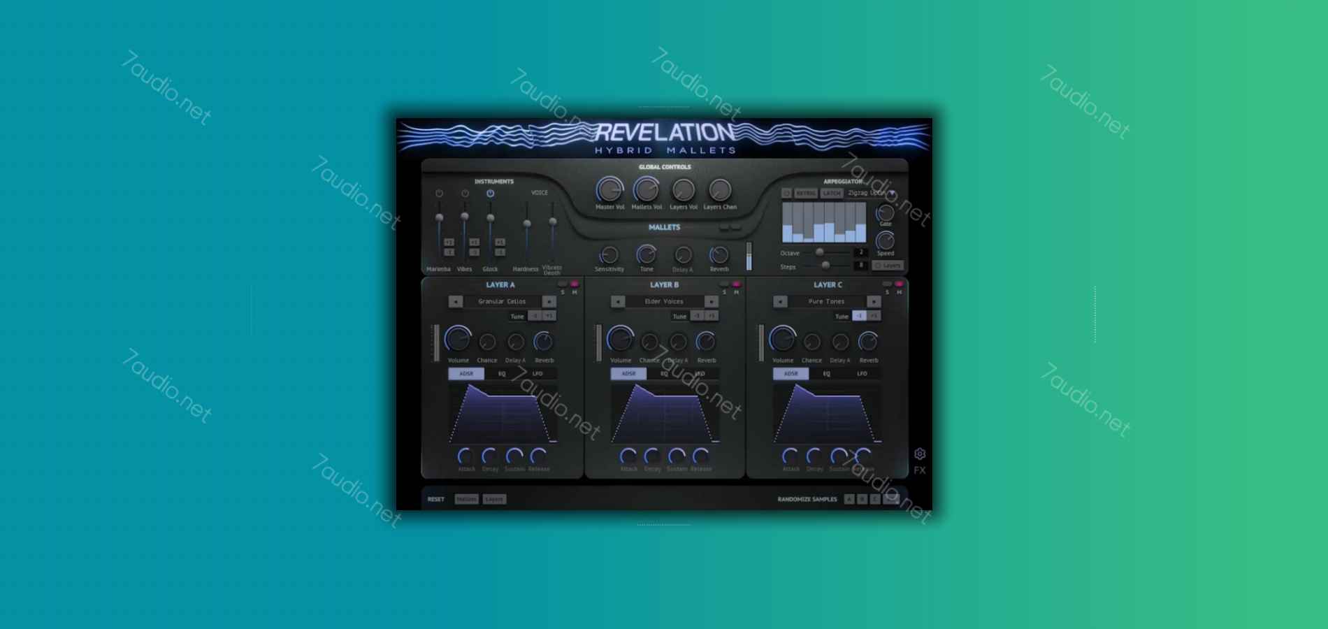 木槌乐器音源 Sound Yeti Revelation Hybrid Mallets Kontakt-7audio