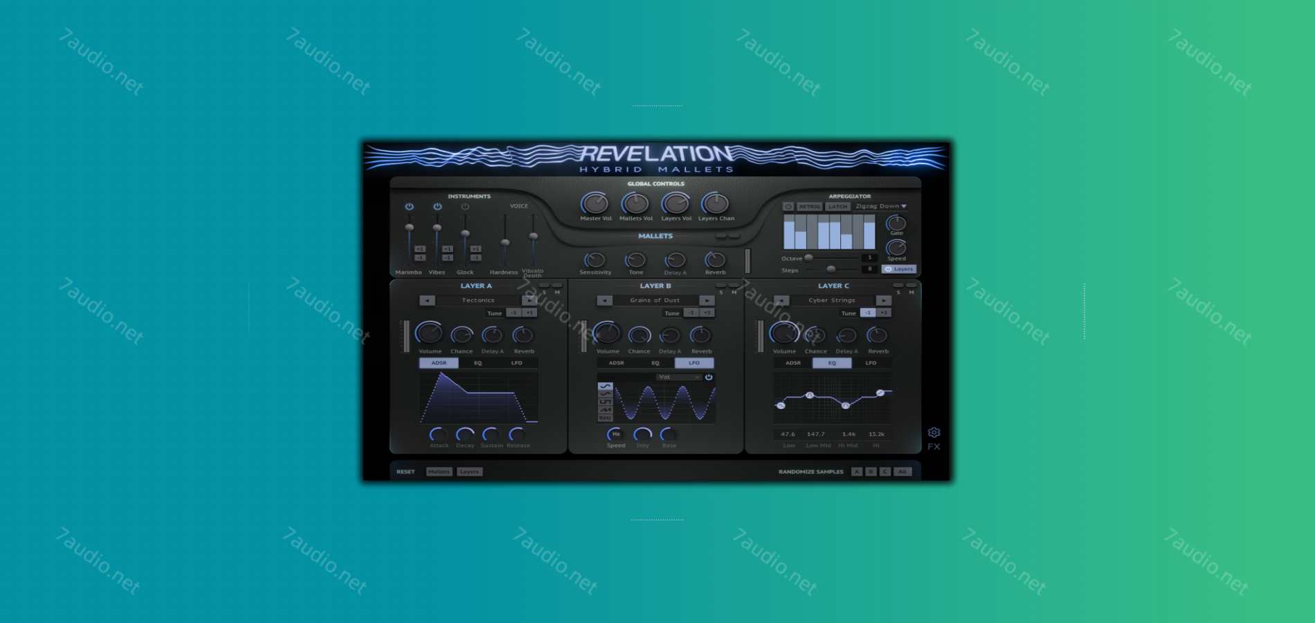 木槌乐器音源 Sound Yeti Revelation Hybrid Mallets Kontakt-7audio