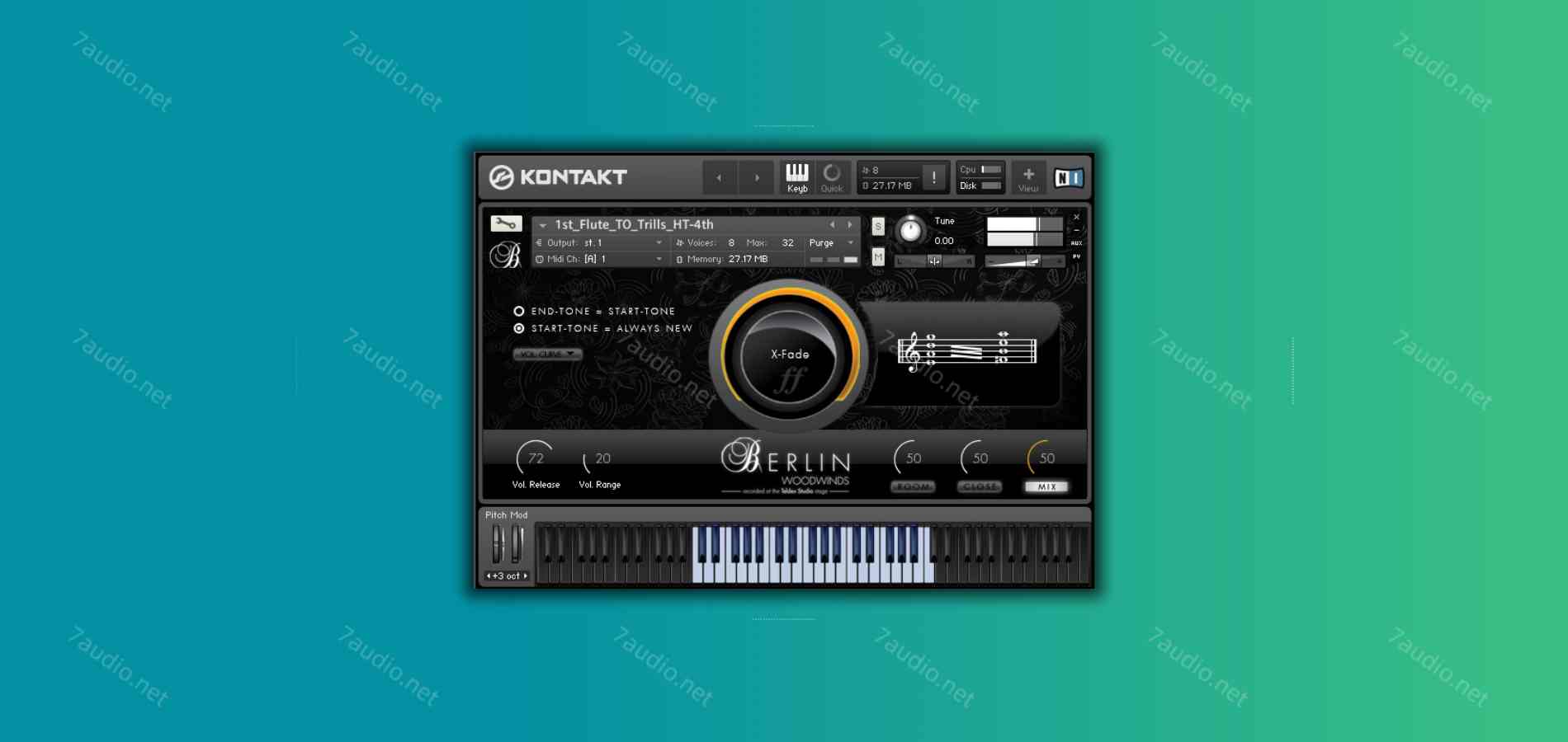 柏林木管音源简化版 Orchestral Tools Berlin Woodwinds Lite Kontakt-7audio