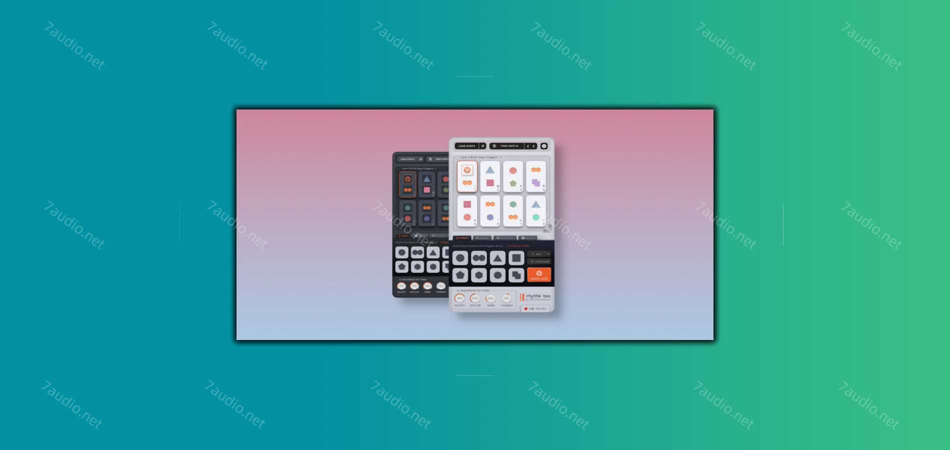 桌面键盘控制节奏音序器插件 Pitch Innovations Rhythm Box v1.0.1 TC WIN-7audio
