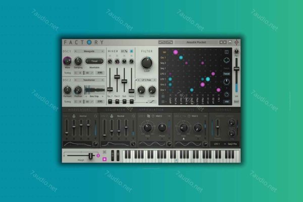 模块化合成器 Sugar Bytes Factory v1.1.4 TC WIN-7audio