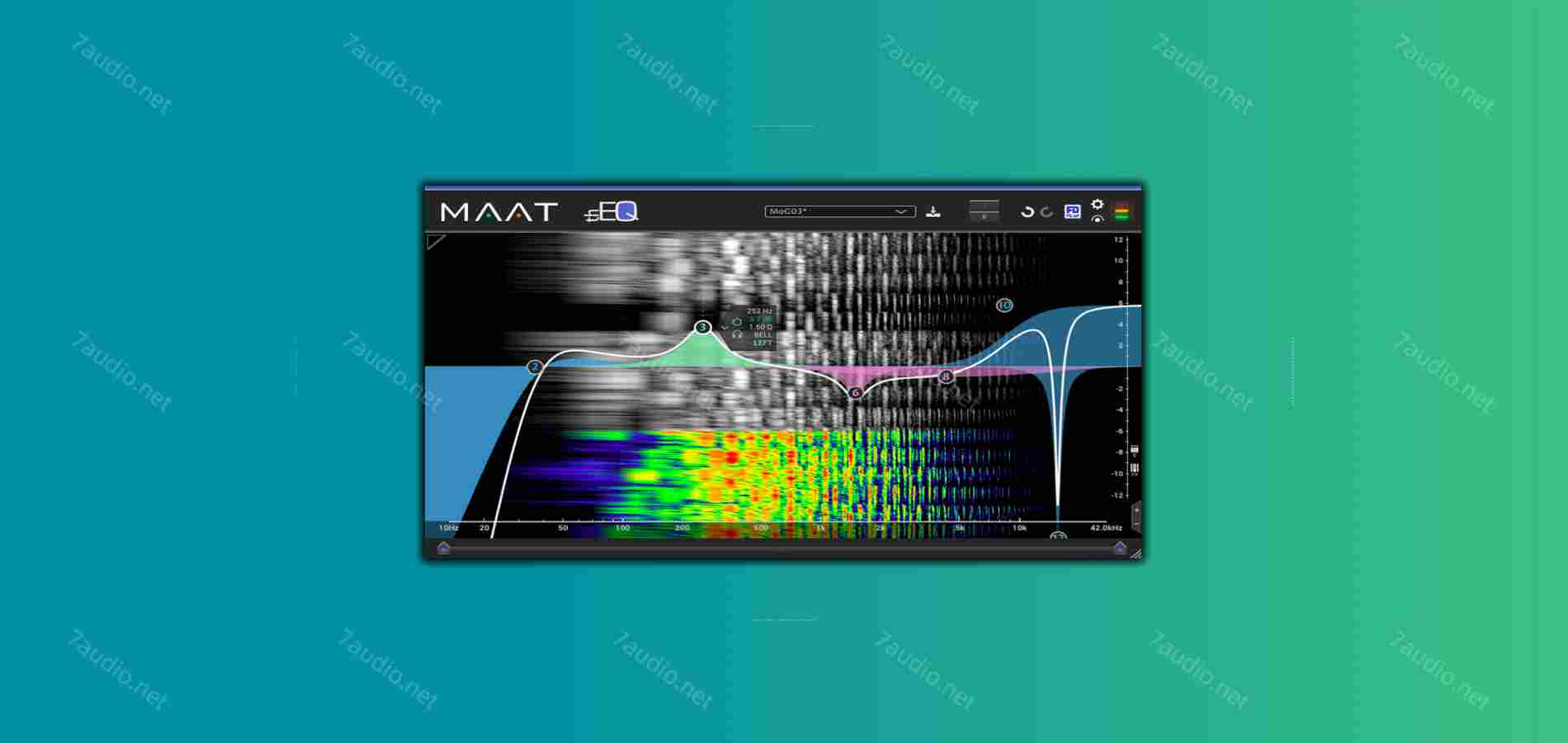 模拟均衡器 MAAT Digital thEQblue v5.0.0 R2R WIN-7audio