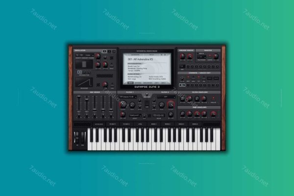 沙丘电子合成器 Synapse Audio DUNE 3 v3.6.1 R2R WIN&MAC-7audio