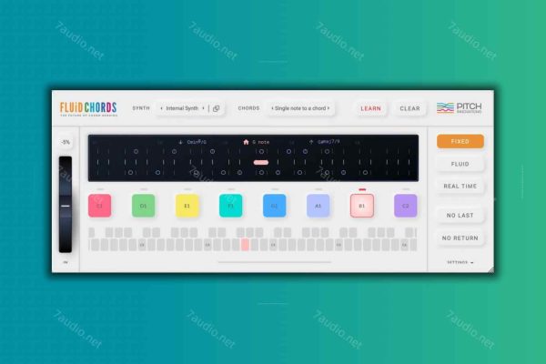 流体和弦弯曲插件 Pitch Innovations Fluid Chords v1.5.1 R2R WIN-7audio