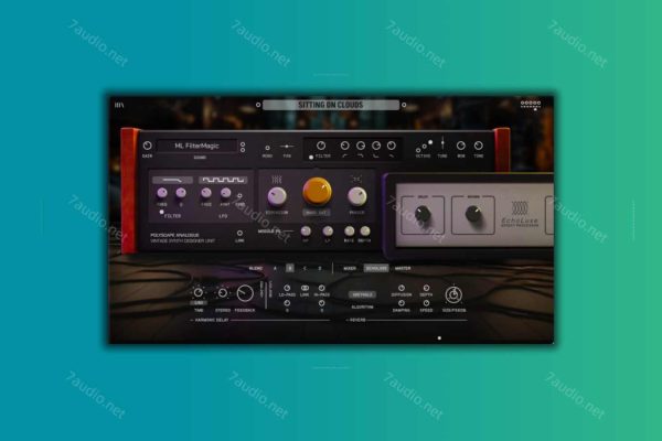混合模拟合成器 Karanyi Sounds Polyscape Analogue v1.0 BUBBiX WIN&MAC-7audio