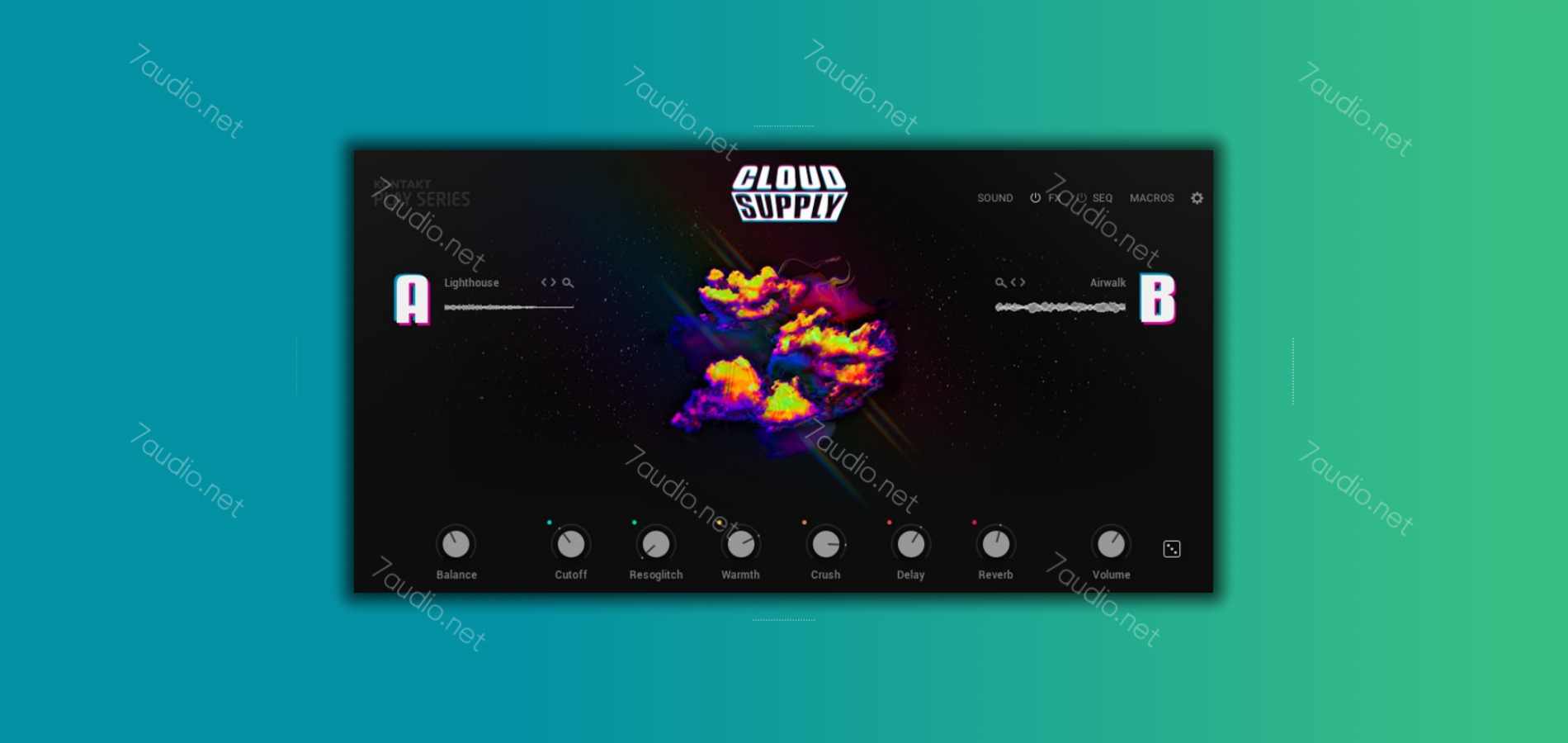 电子嘻哈综合音源 Play Series Cloud Supply v2.0.0 Kontakt-7audio