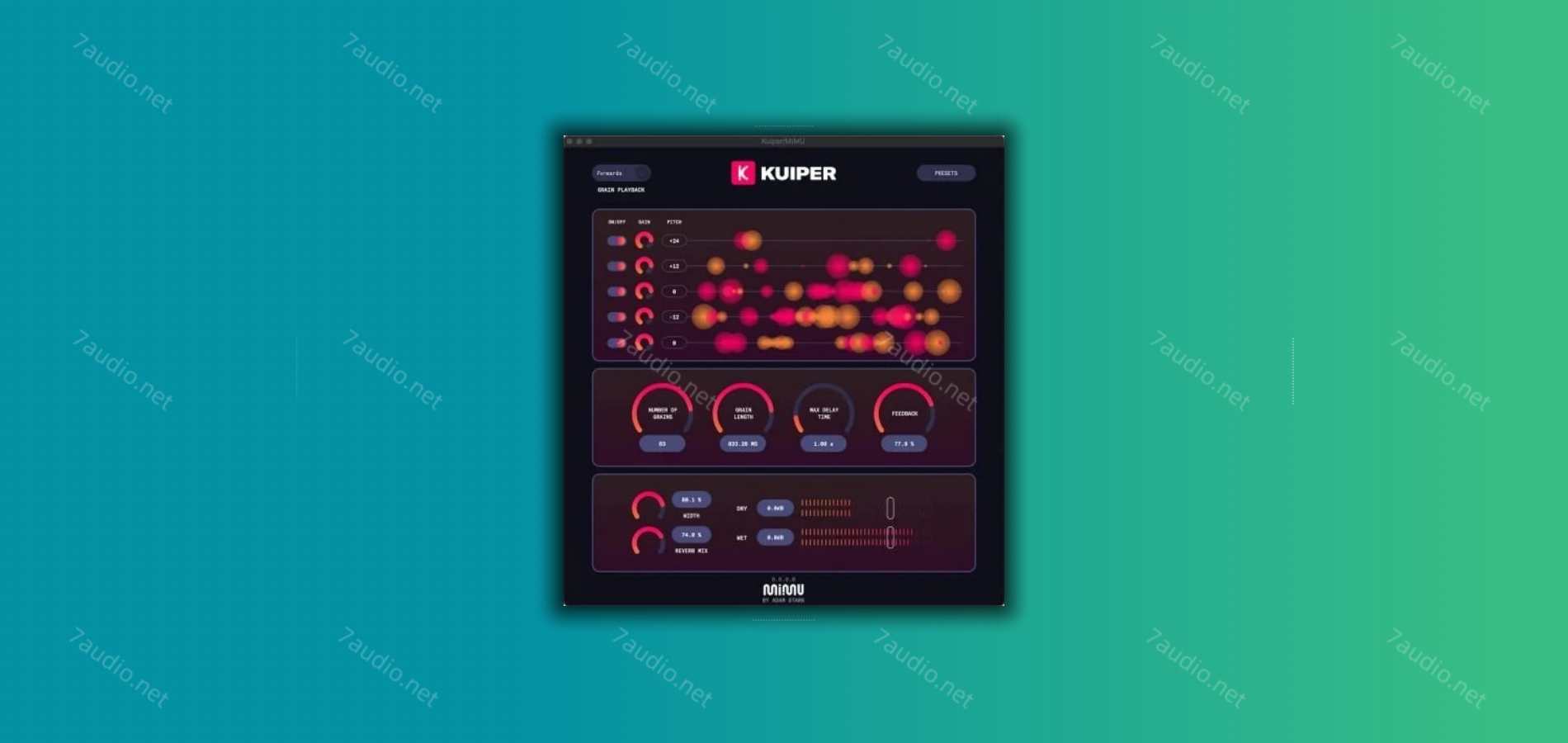 粒子延迟插件 MIMU Kuiper 1.0.2.39 WIN-7audio