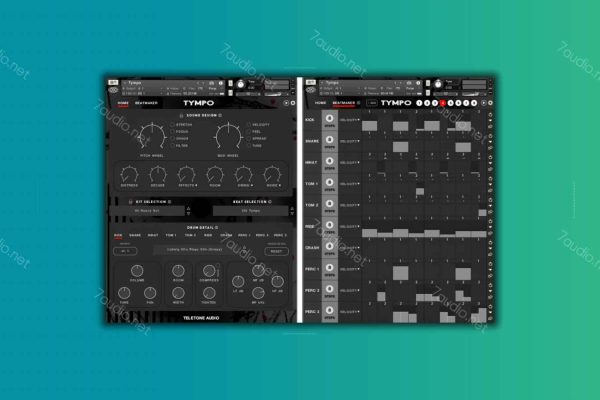 节奏鼓循环音源 Teletone Audio Tympo v1.2.1 Kontakt-7audio