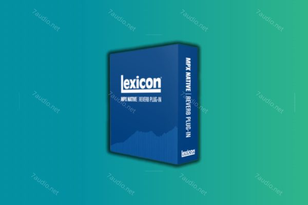 莱斯康数字混响效果器 Lexicon MPX Native Reverb 1.0.6 WIN-7audio