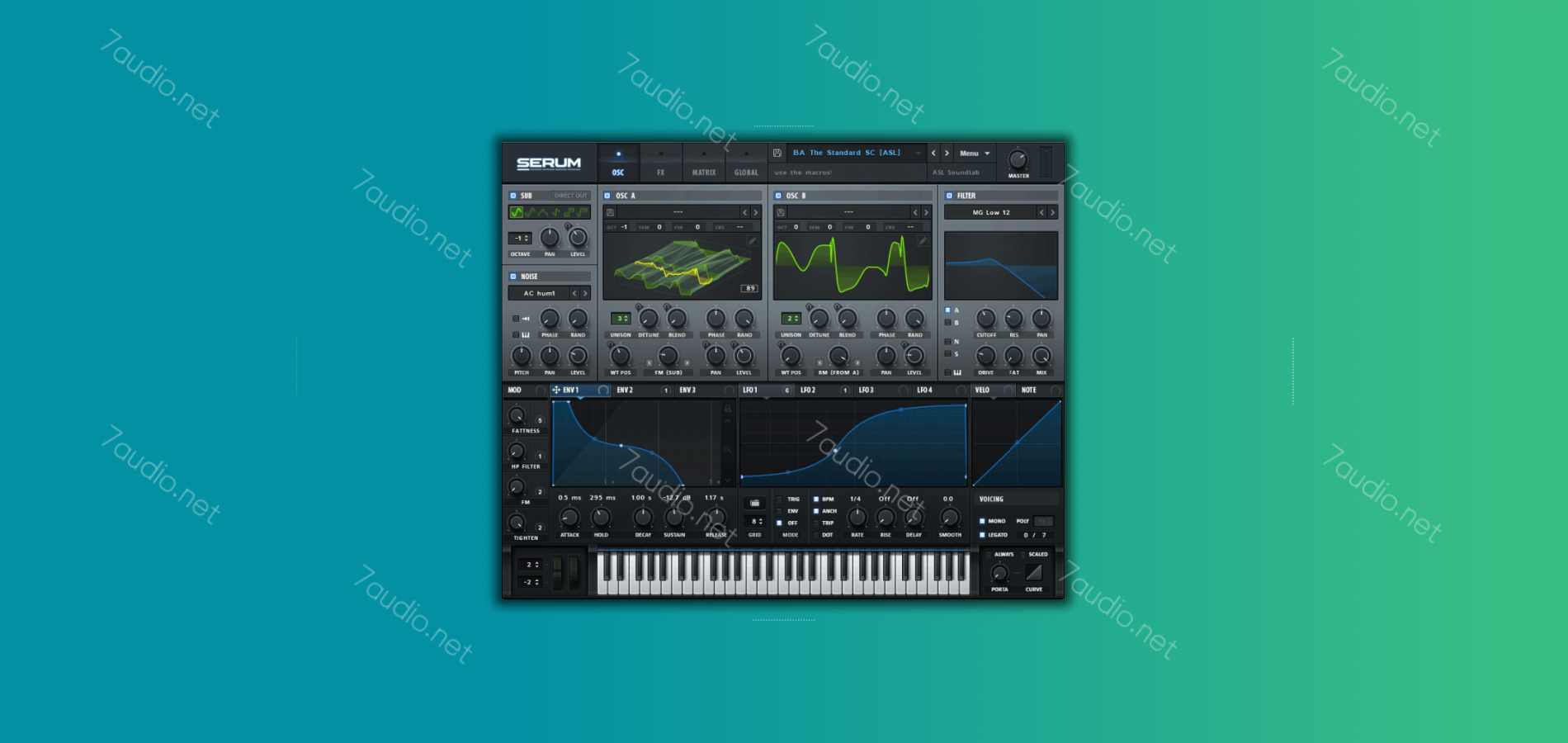 血清合成器 Xfer Records Serum v1.30b1 WIN&MAC-7audio