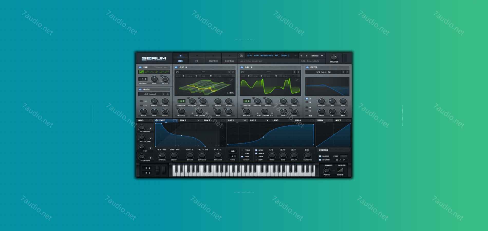 血清合成器稳定版 Xfer Records Serum v1.30b1 WIN&MAC-7audio