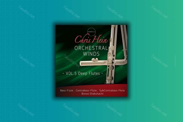 长笛音源 Chris Hein Winds Vol 5 Deep Flutes Kontakt-7audio