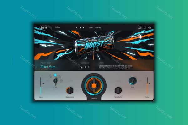 音色过渡和张力效果器 uJAM Finisher BOOST v1.4.0 WIN&MAC-7audio